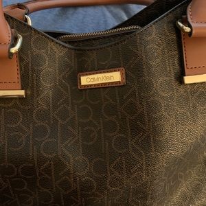 CLEARANCE Calvin Klein Three Pocket Satchel